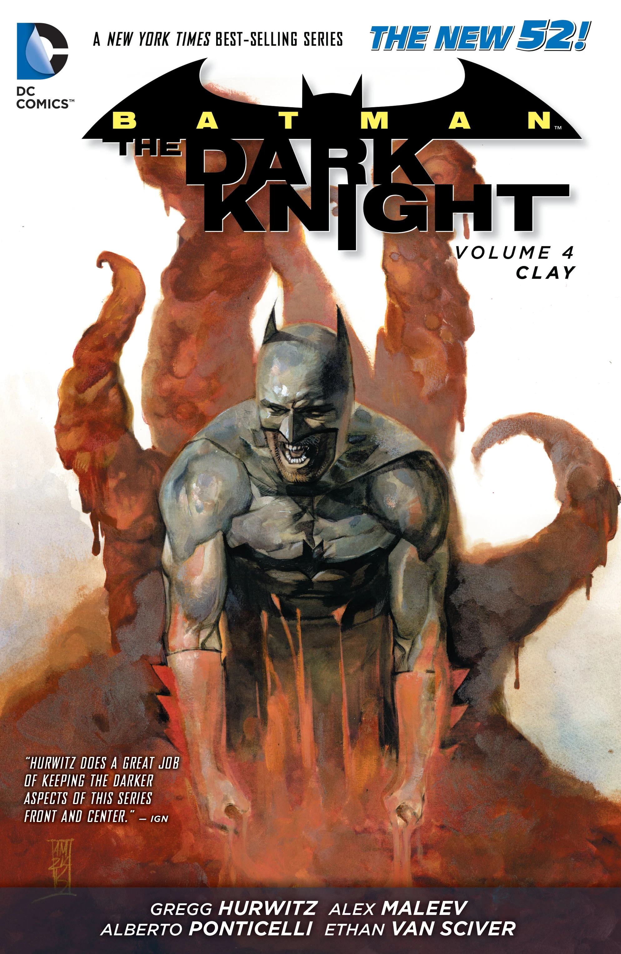 Batman - The Dark Knight Vol. 4: Clay (DC, 2014) cover